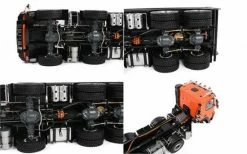 RC4WD 1/14 8x8 Armageddon Hydraulic Dump Truck (FMX) (Orange And Grey) RC4WD -Deals RC4WD Store VV JD00043 6