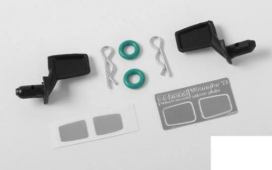Rubber Mirror For Tamiya CC01 Wrangler RC4WD 1 Rubber Mirror For Tamiya CC01 Wrangler RC4WD