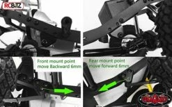 RC4WD Leaf Spring Mount For TF2 LWB Chassis And Toyota LC70 Body -Deals RC4WD Store VVV C0360 3