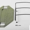 Bed Soft Top W/Cage For RC4WD Mojave II Four Door (Green) RC4WD