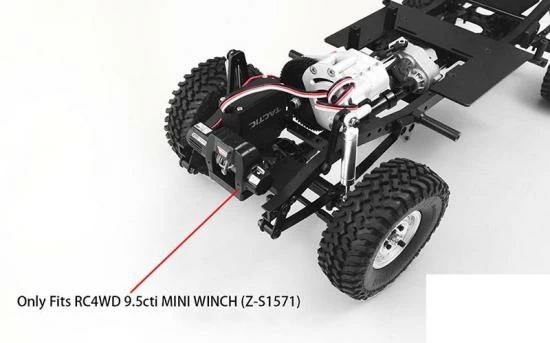 Mini Fairlead W/Winch Mount For Mojave II 2/4 Door Body Set RC4WD 4 Mini Fairlead W/Winch Mount For Mojave II 2/4 Door Body Set RC4WD - Image 4