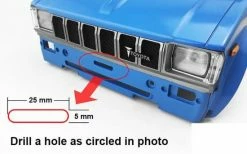 Mini Fairlead W/Winch Mount For Mojave II 2/4 Door Body Set RC4WD 9 Mini Fairlead W/Winch Mount For Mojave II 2/4 Door Body Set RC4WD -Deals RC4WD Store VVV C0431 6