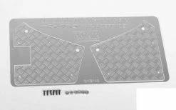 Diamond Plate Rear Fender Quarters For Traxxas TRX-4 RC4WD