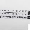Metal Emblem Set For JS Scale 1/10 Range Rover Classic Body RC4WD
