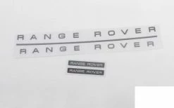 Metal Emblem Set For JS Scale 1/10 Range Rover Classic Body RC4WD -Deals RC4WD Store VVV C0650 3
