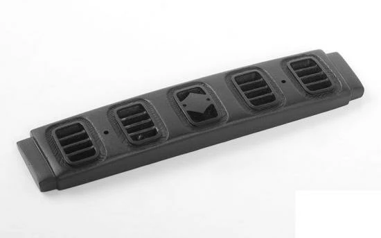 Front Grille For MST 1/10 CMX W/ Jimny J3 Body W/ Front Metal Decals RC4WD 2 Front Grille For MST 1/10 CMX W/ Jimny J3 Body W/ Front Metal Decals RC4WD - Image 2