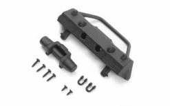 Micro Series Front Bumper W/ Plastic Winch For Axial SCX24 1/24 Jeep Wrangler RTR RC4WD