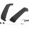 VVV-C1116 Fender Flare Set W/ Lights + LED Lighting System For Axial 1/10 SCX 10 III Jeep JLU Wrangler RC4WD