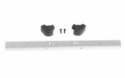 VVV-C1117 Classic Front Bumper For RC4WD Gelande II 2015 Land Rover Defender D90 (Silver) RC4WD