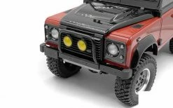 VVV-C1121 Steel Push Bar Front Bumper For RC4WD Gelande II 2015 Land Rover Defender D90 RC4WD -Deals RC4WD Store VVV C1120 4