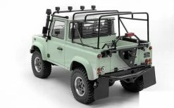 Steel Tube Bed Cage W/ Soft Top For RC4WD Gelande II 2015 Land Rover Defender D90 (Pick-Up) (Tan) RC4WD -Deals RC4WD Store VVV C1129 6