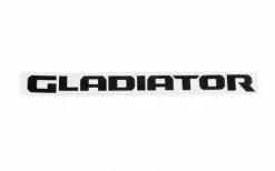 Gladiator Rear Logo Decal For Axial 1/10 SCX10 III Jeep JT Gladiator RC4WD