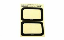 Window Trim Decals For MST 4WD Off-Road Car Kit W/ J4 Jimny Body RC4WD
