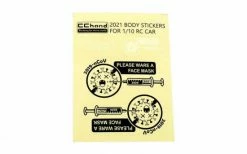 Deals RC4WD Store 11 COVID Decal Sheet For MST 4WD Off-Road Car Kit W/ J4 Jimny Body RC4WD