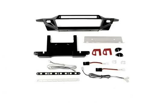 Rook Metal Front Bumper With LED For Traxxas TRX-4 2021 Bronco RC4WD 1 Rook Metal Front Bumper With LED For Traxxas TRX-4 2021 Bronco RC4WD