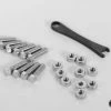 RC4WD Ultra Scale Hardened Steel Driveshaft Nuts Bolts & Wrench X10 RC4WD