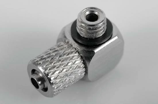 RC4WD Hydraulic Connector M5 X 4mm Tube (90deg) 3 RC4WD Hydraulic Connector M5 X 4mm Tube (90deg) - Image 3