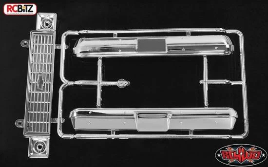 RC4WD Chevrolet Blazer Chrome Grill And Bumper Parts Tree 1 RC4WD Chevrolet Blazer Chrome Grill And Bumper Parts Tree