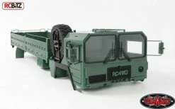 RC4WD Mil-Spec Assembled Hard Body Set GREEN RC4WD Inc Spare Wheel & Tyre 6x6