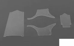 RC4WD Bully II MOA Clear Body Panel Set