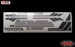 RC4WD Clean Stripes For Mojave II 2/4 Door Decal Sheet