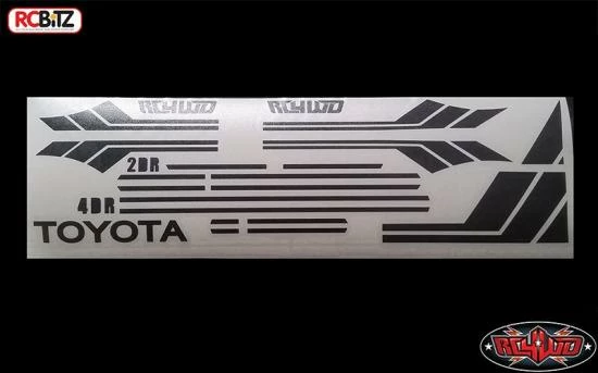 RC4WD Clean Stripes For Mojave II 2/4 Door Decal Sheet 1 RC4WD Clean Stripes For Mojave II 2/4 Door Decal Sheet