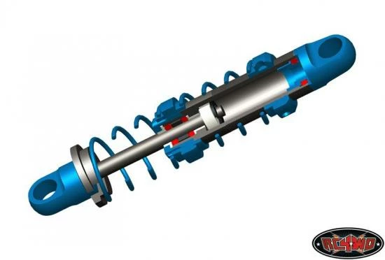 RC4WD King Off-Road Scale Dual Spring Shocks (70mm) 5 RC4WD King Off-Road Scale Dual Spring Shocks (70mm) - Image 5