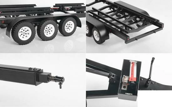 RC4WD BigDog 1/10 Tri Axle Widebody Scale Boat Trailer RC4WD 2 RC4WD BigDog 1/10 Tri Axle Widebody Scale Boat Trailer RC4WD - Image 2