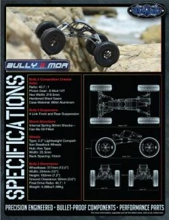 RC4WD Bully II MOA Competition Crawler Kit -Deals RC4WD Store Z K0056 6