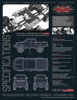 RC4WD Trail Finder 2 Truck Kit LWB With Mojave II Four Door Body Set -Deals RC4WD Store Z K0058 3