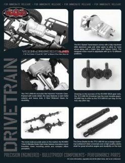 RC4WD Trail Finder 2 Truck Kit LWB With Mojave II Four Door Body Set -Deals RC4WD Store Z K0058 4