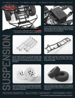 RC4WD Trail Finder 2 Truck Kit LWB With Mojave II Four Door Body Set -Deals RC4WD Store Z K0058 6