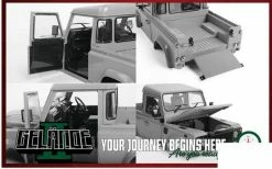 RC4WD Gelande II Kit W/ 2015 Land Rover Defender D90 Hard Body Set RC4WD -Deals RC4WD Store Z K0064 6