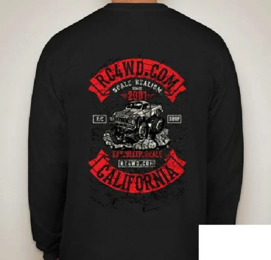 RC4WD Scale Long Sleeve Logo Shirt (L) RC4WD 2 RC4WD Scale Long Sleeve Logo Shirt (L) RC4WD - Image 2