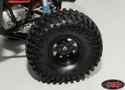 RC4WD 6 Lug Wagon 1.9 Single Steel Stamped Beadlock Wheel (Black) -Deals RC4WD Store Z Q0001 6 1