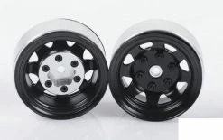 Stamped Steel Single 1.55 Stock Black Beadlock Wheel RC4WD -Deals RC4WD Store Z Q0008 3
