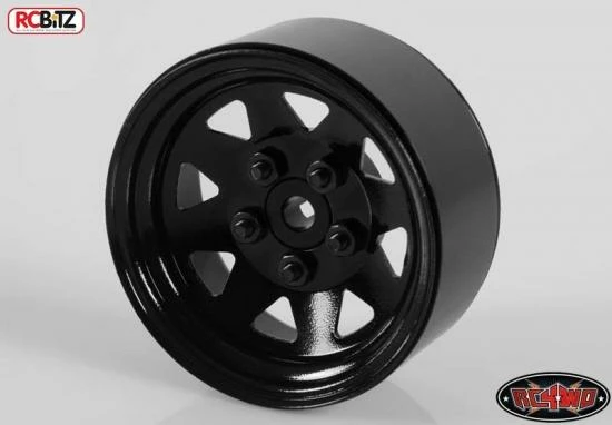 RC4WD 5 Lug Wagon 1.9 Steel Stamped Beadlock Wheels (Black) 3 RC4WD 5 Lug Wagon 1.9 Steel Stamped Beadlock Wheels (Black) - Image 3
