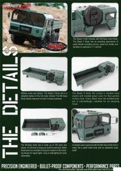 RC4WD Beast II 6x6 Truck RTR -Deals RC4WD Store Z RTR0028 3