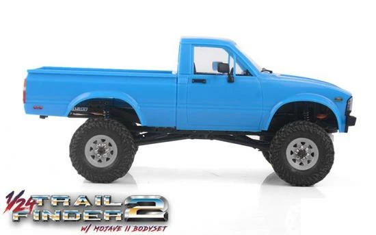 RC4WD 1/24 Trail Finder 2 RTR W/ Mojave II Hard Body Set (Blue) RC4WD 6 RC4WD 1/24 Trail Finder 2 RTR W/ Mojave II Hard Body Set (Blue) RC4WD - Image 6