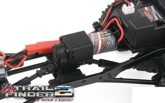 RC4WD 1/24 Trail Finder 2 RTR W/ Mojave II Hard Body Set (Red) RC4WD 3 RC4WD 1/24 Trail Finder 2 RTR W/ Mojave II Hard Body Set (Red) RC4WD - Image 3