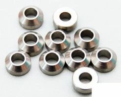 RC4WD Heavy Duty Steel Silver 3mm Con Washers (10) RC4WD