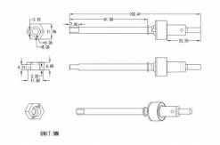 RC4WD XVD Axle For Bully 2 Competition Crawler Axle -Deals RC4WD Store Z S0521 6