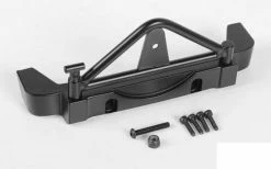 RC4WD Tough Armor Rear Bumper For 1/18 Black Rock Body With Spare Tire Mount RC4WD