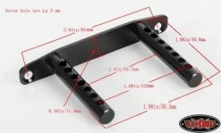 RC4WD Tough Armor Rear Machined Bumper Mount For Trail Finder 2 9 RC4WD Tough Armor Rear Machined Bumper Mount For Trail Finder 2 -Deals RC4WD Store Z S0769 5