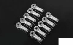 RC4WD M3 Bent Medium Aluminum Rod Ends (Silver) (10) RC4WD ** CLEARANCE **