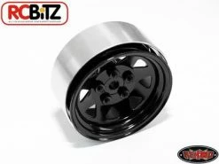 RC4WD 5 Lug Wagon 1.9 Steel Stamped Beadlock Wheels (Black)