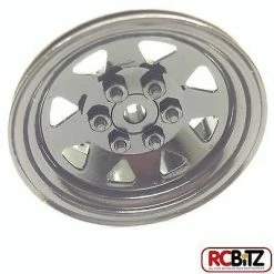RC4WD 6 Lug Wagon 1.9 Single Steel Stamped Beadlock Wheel (Black)