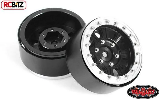 RC4WD Raceline Monster 1.7 Beadlock Wheels (Black/Silver) 1 RC4WD Raceline Monster 1.7 Beadlock Wheels (Black/Silver)
