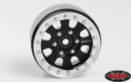 RC4WD Raceline Monster 1.7 Beadlock Wheels (Black/Silver) 2 RC4WD Raceline Monster 1.7 Beadlock Wheels (Black/Silver) - Image 2