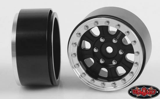 RC4WD Raceline Monster 1.7 Beadlock Wheels (Black/Silver) 5 RC4WD Raceline Monster 1.7 Beadlock Wheels (Black/Silver) - Image 5